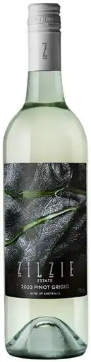 Coles Zilzie Estate Pinot Grigio 750mL offer
