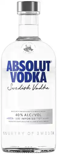 Coles Absolut Vodka 700mL offer
