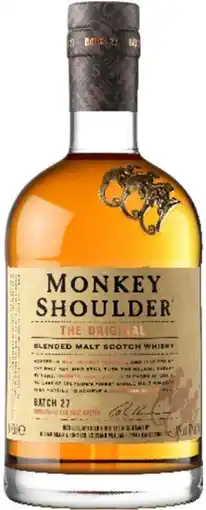 Coles Monkey Shoulder Blended Malt Scotch Whisky 700mL offer