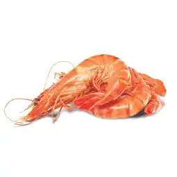 Woolworths Thawed Extra Large Cooked Australian Tiger Prawns† offer