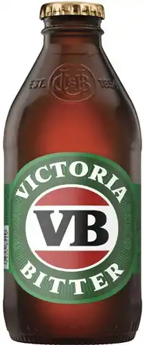 Coles Victoria Bitter Bottles 24x375mL offer