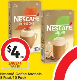 Coles Nescafé Coffee Sachets offer