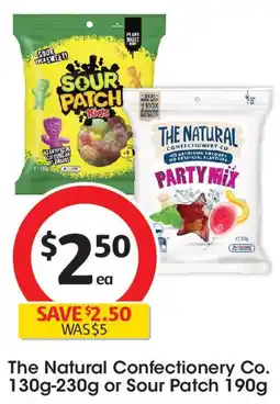 Coles The Natural Confectionery Co. or Sour Patch offer
