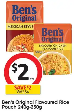 Coles Ben's Original Flavoured Rice Pouch offer
