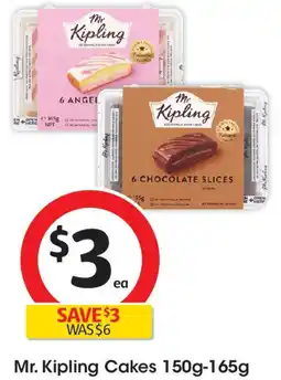 Coles Mr. Kipling Cakes offer