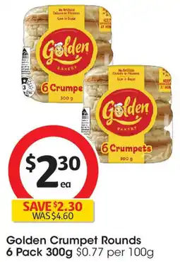Coles Golden Crumpet Rounds offer