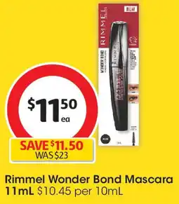 Coles Rimmel Wonder Bond Mascara offer