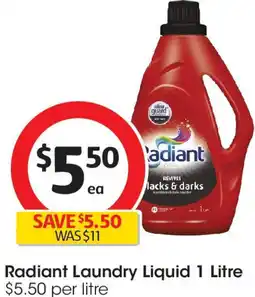 Coles Radiant Laundry Liquid offer