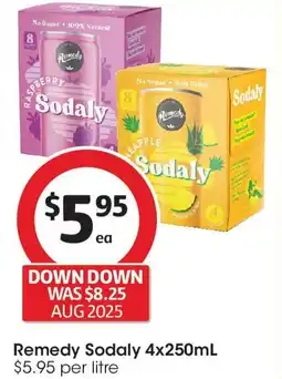 Coles Remedy Sodaly offer