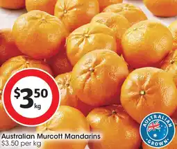 Coles Australian Murcott Mandarins offer