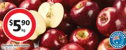 Coles Australian Bravo Apples offer
