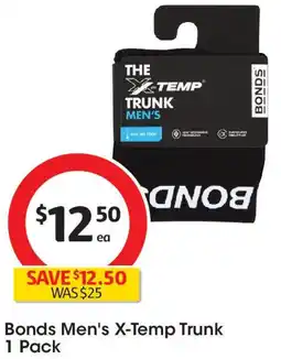 Coles Bonds Men's X-Temp Trunk offer