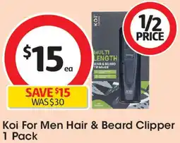 Coles Koi For Men Hair & Beard Clipper offer