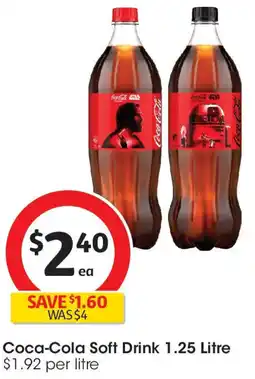 Coles Coca-Cola Soft Drink offer