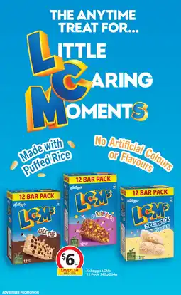 Coles Kellogg's LCMs offer