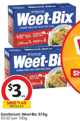 Coles Sanitarium Weet-Bix offer