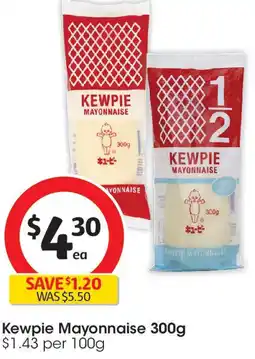 Coles Kewpie Mayonnaise offer