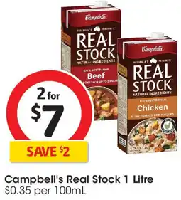 Coles Campbell's Real Stock offer