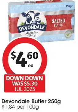 Coles Devondale Butter offer