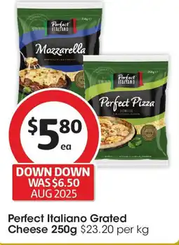 Coles Perfect Italiano Grated Cheese offer