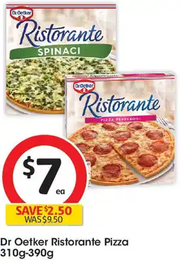 Coles Dr Oetker Ristorante Pizza offer