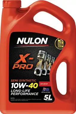 SuperCheap Auto Nulon X-PRO Long Life Performance 10W-40 5L Engine Oil offer