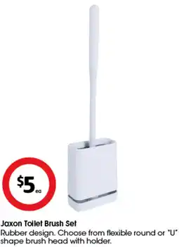 Coles Jaxon Toilet Brush Set offer