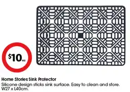 Coles Home Stories Sink Protector offer