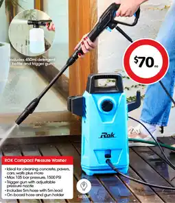 Coles ROK Compact Pressure Washer offer
