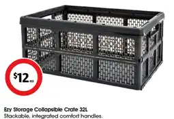 Coles Ezy Storage Collapsible Crate offer