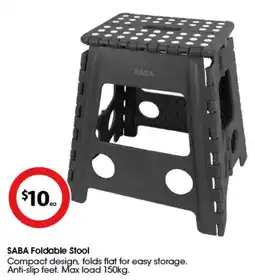 Coles SABA Foldable Stool offer