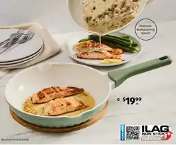 ALDI Ceramic Frying Pan with Spouts offer
