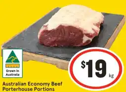 IGA Australian Economy Beef Porterhouse Portions offer