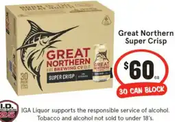 IGA Great Northern Super Crisp offer