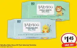 IGA BabyBoo Baby Wipes offer