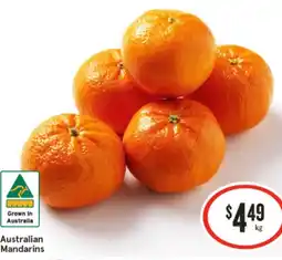 IGA Australian Mandarins offer
