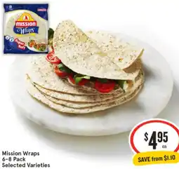 IGA Mission Wraps offer