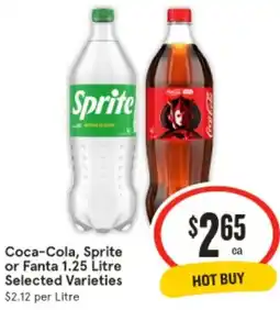 IGA Coca-Cola, Sprite or Fanta offer