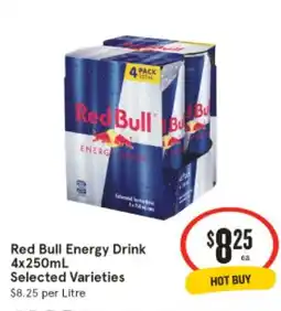 IGA Red Bull Energy Drink offer