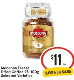 IGA Moccona Freeze Dried Coffee offer