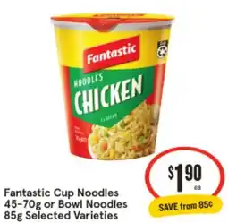 IGA Fantastic Cup Noodles offer