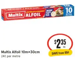 IGA Multix Alfoil offer