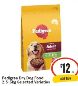 IGA Pedigree Dry Dog Food offer