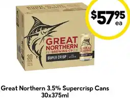 Drakes Great Northern 3.5% Supercrisp Cans offer