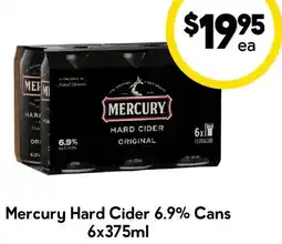 Drakes Mercury Hard Cider 6.9% Cans offer