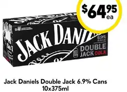 Drakes Jack Daniels Double Jack 6.9% Cans offer