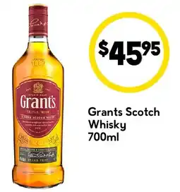 Drakes Grants Scotch Whisky offer