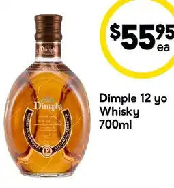 Drakes Dimple 12 yo Whisky offer