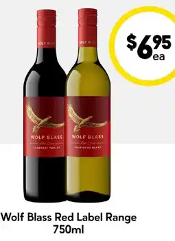 Drakes Wolf Blass Red Label Range offer