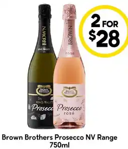 Drakes Brown Brothers Prosecco NV Range offer